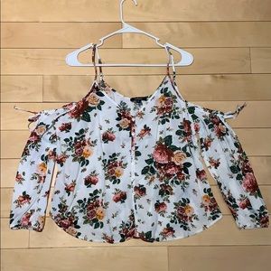 Never Worn Floral Blouse XL